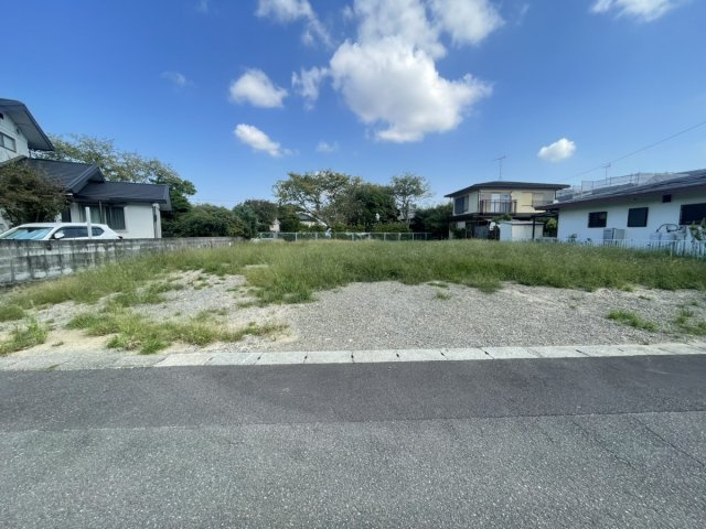 田中西町土地の外観