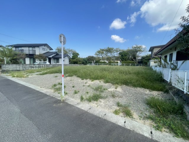 田中西町土地の外観