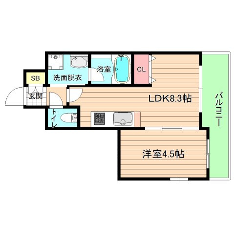 プレジオ都島の間取り