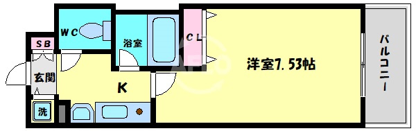クレアートアドバンス大阪城南の間取り|クレアートアドバンス大阪城南　間取り