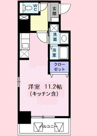 メルヴェーユ　の間取り