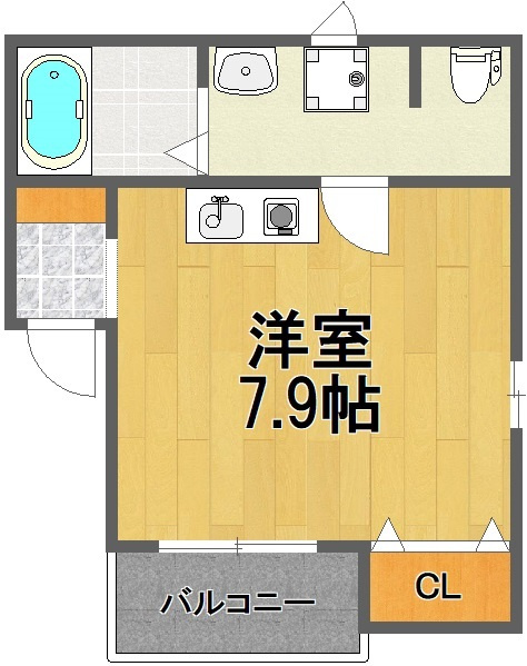 オコナ津田沼の間取り