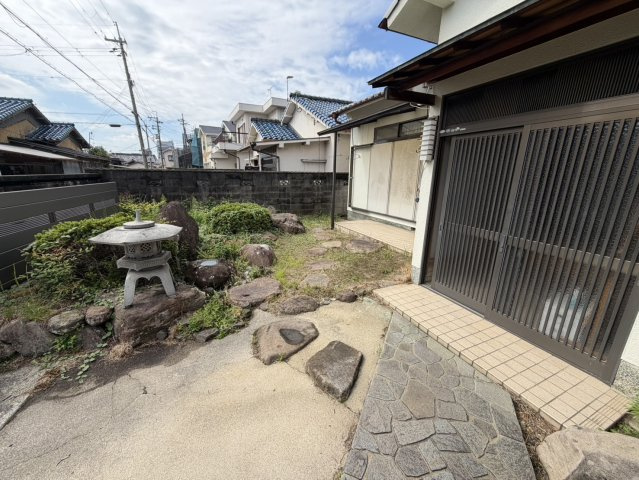 泉佐野市湊1丁目　中古戸建の庭