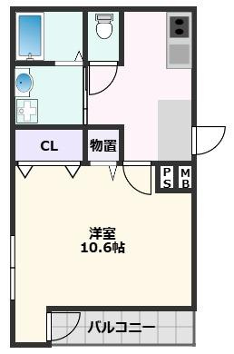 【間取り】 | フジパレス瑞光