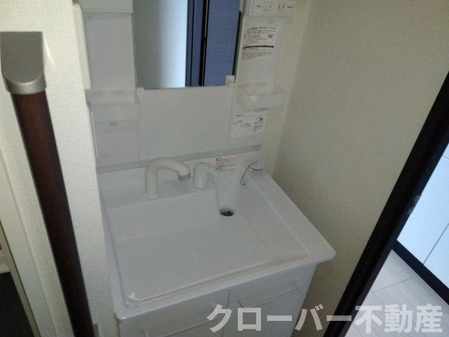 クレイノ茂木の洗面所