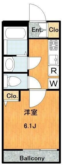 CITY STAGE COLORIERの間取り
