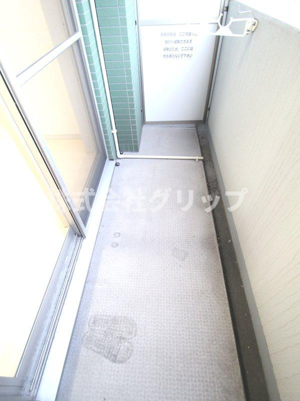 グランド・ガーラ横濱万世町のバルコニー