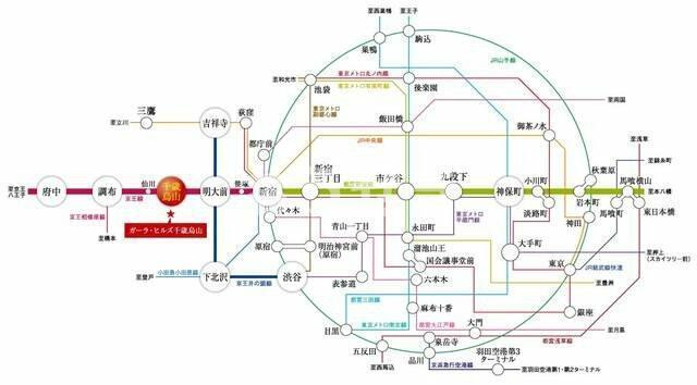 ガーラ・ヒルズ千歳烏山の地図