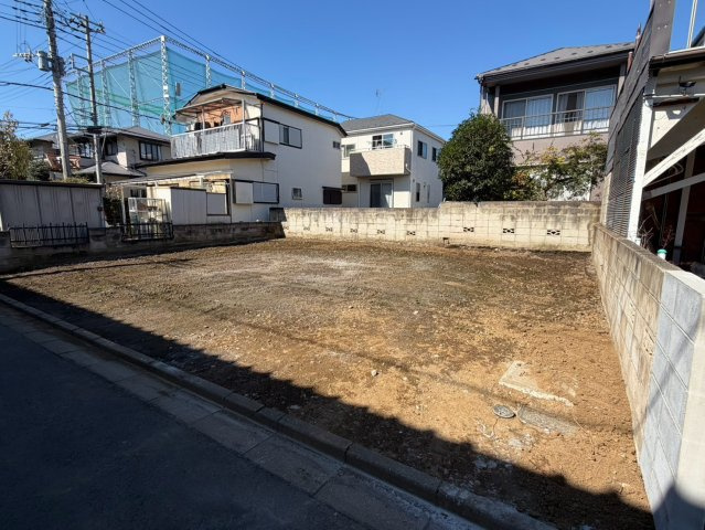 所沢市若松町売地の外観