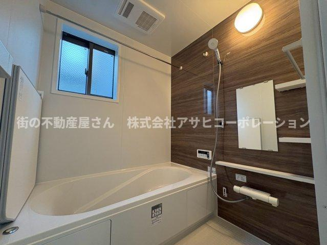 垂水区清水が丘2丁目　新築戸建て　2号棟の浴室|日々の暮らしに欠かせないお風呂です
