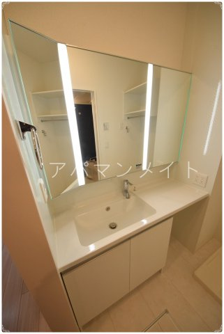 【洗面所】 | クレインリング丸山台 | 使いやすい洗面所です