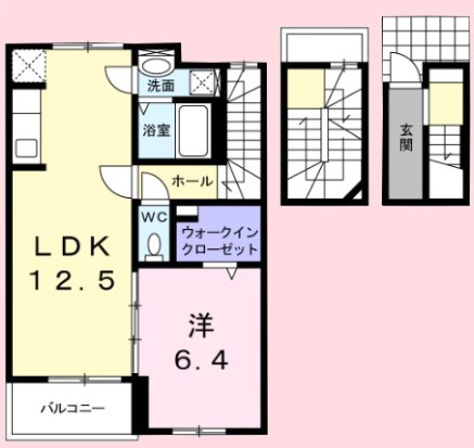 ラフレシール桜　の間取り