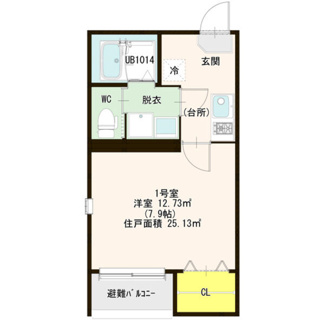 【間取り】 | Le・Ange弐番館