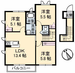 ハイツMINORU C棟