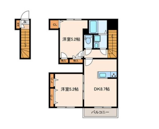 Classy Residenceの間取り