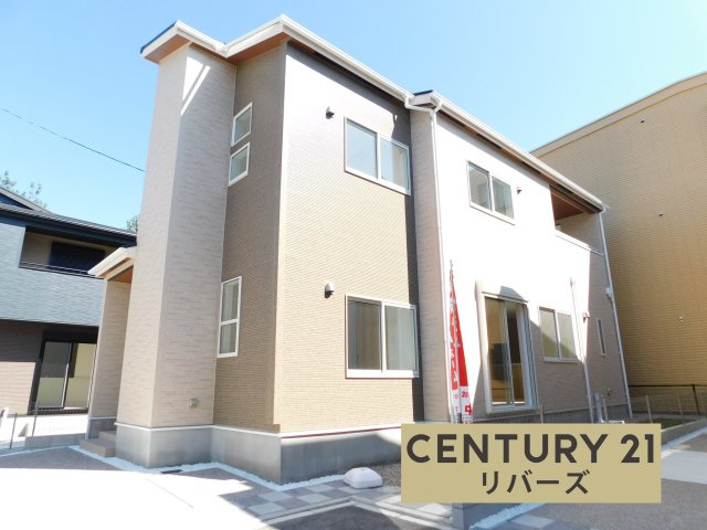 名古屋市港区春田野２丁目の新築一戸建の外観|☆３号棟☆　　新価格！！いつでも見学できます♪（お問合せ当日、平日、水曜、夜間でもＯＫ）　長期優良住宅♪　駐車並列２台ＯＫ！　全室南向き！　和室と続き間で２２．２５帖♪　イオン南陽店まで４０ｍ！　