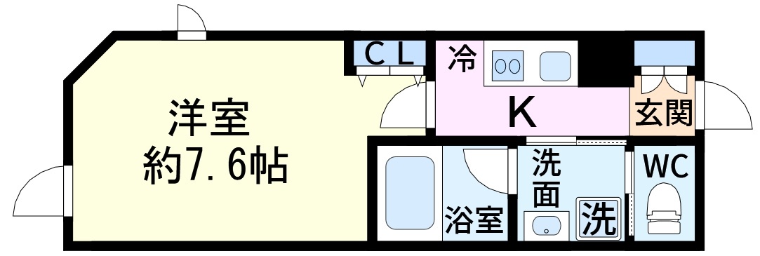 ミューズ新小岩の間取り