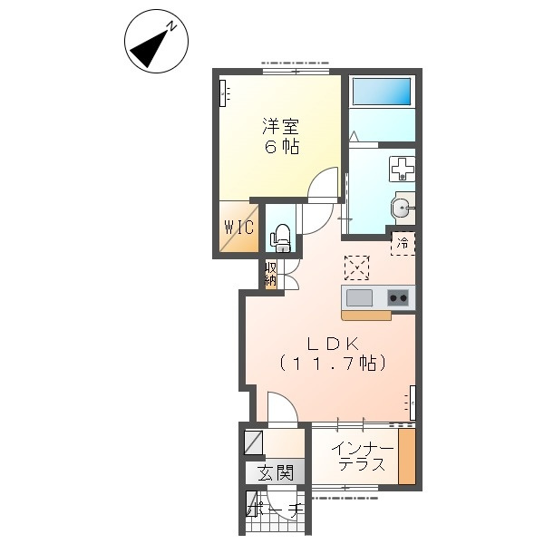 Casa Calmaの間取り