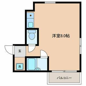 エステート新板橋の間取り|間取りです。