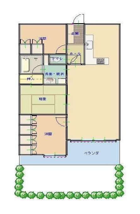 ロイヤルガーデン西浜の間取り