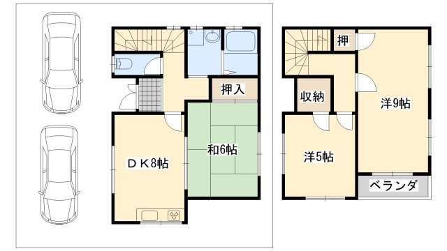 【間取り】 | さつき台戸建住宅【Ｄ】
