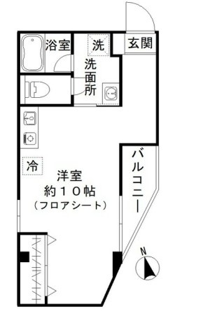 アクシス墨田の間取り