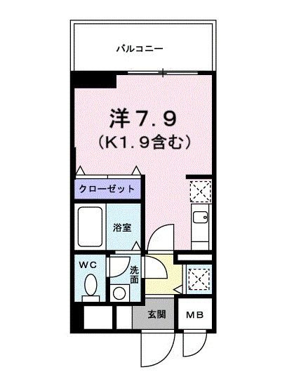 ＩＲＩＥ　武蔵野の間取り