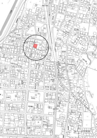 中古住宅　岩崎１丁目の地図