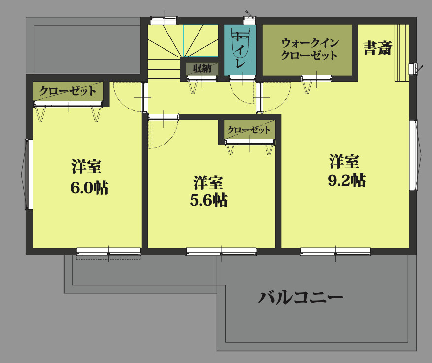 和光市新倉３期の間取り