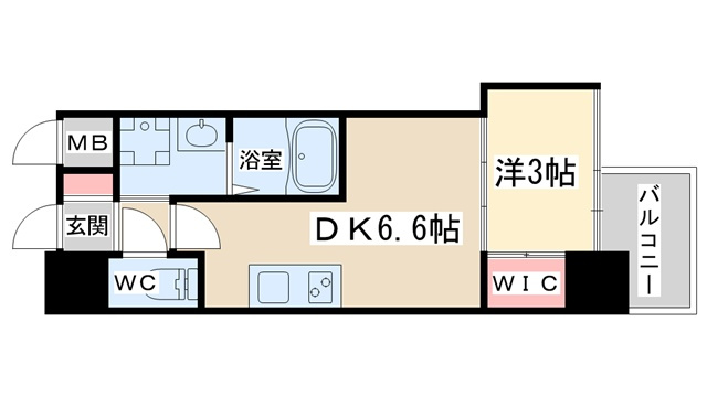【間取り】 | セレニテフラン西天満アリエ