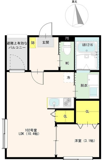 【間取り】 | 東部市場前K2レジデンス