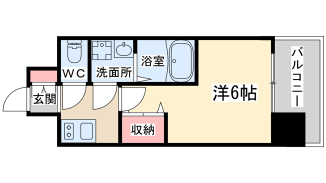 【間取り】 | レオンコンフォート梅田北