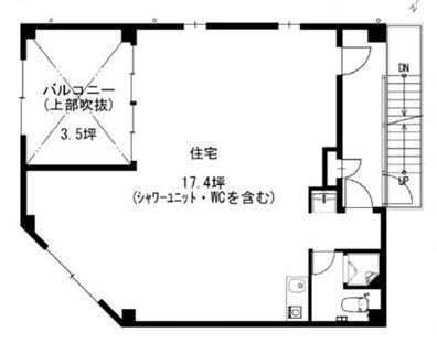 十三建設ビルの間取り