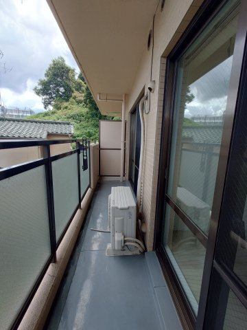 川崎市多摩区生田３丁目の賃貸マンションのバルコニー