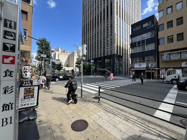 大阪市中央区東心斎橋１丁目の店舗一部の周辺