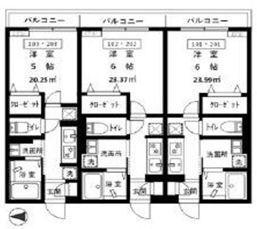 フォーチュンⅦの間取り