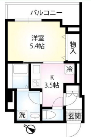 C-126の間取り