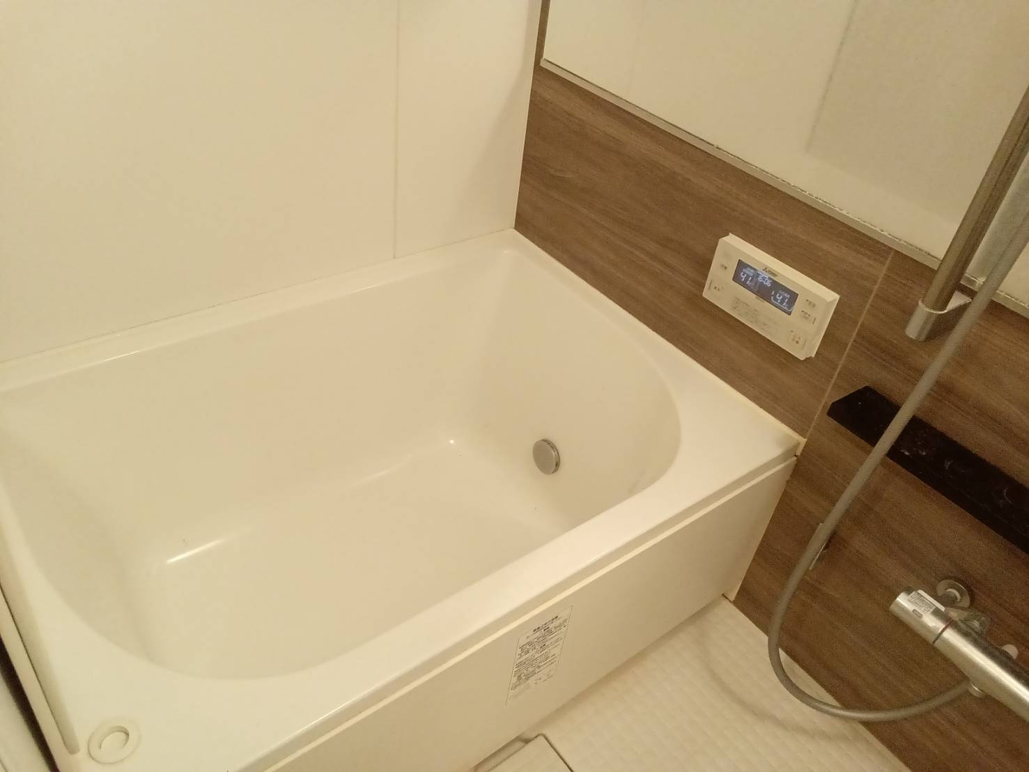 マンション五反田の浴室