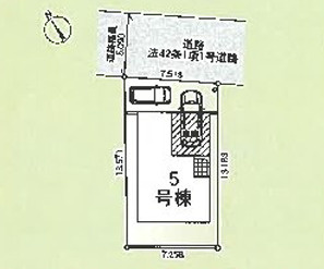 【区画図】 | 綾瀬市深谷中4丁目　新築戸建て　全1棟【仲介手数料無料】 | 【仲介手数料無料でご紹介可能です】大樹不動産