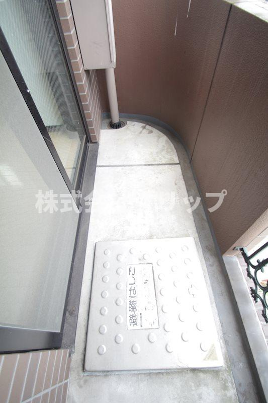 HF関内レジデンスのバルコニー