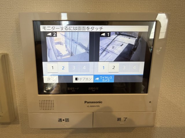 沖縄市東1丁目RC造戸建の防犯設備