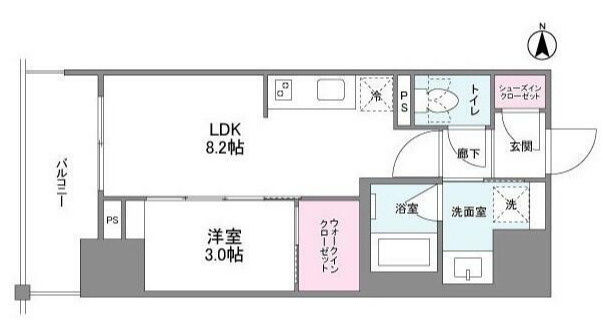 【間取り】 | シーズンフラッツ心斎橋EAST