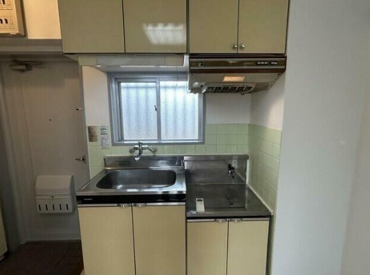 越谷市赤山町２丁目の賃貸マンションのキッチン