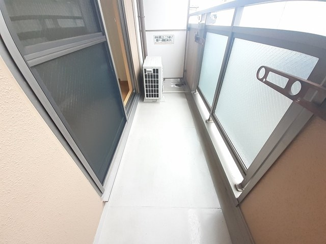 ソレイユ上甲子園のバルコニー