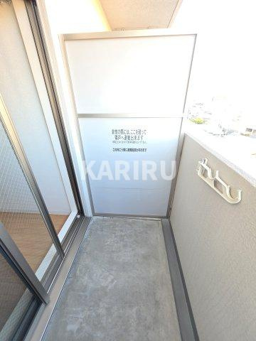 M'sプラザ緑橋のバルコニー