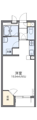 レオネクストパティオⅡの間取り