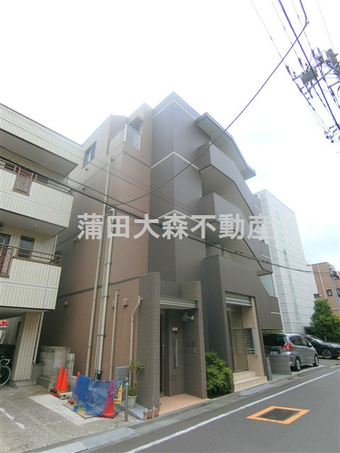 サウスA・Kの外観|2021年2月築　RC鉄筋コンクリート造地上4階建て
東京都大田区大森南1丁目　京浜急行本線梅屋敷徒歩14分
