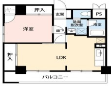 アンジェリカパレスの間取り|間取りです。