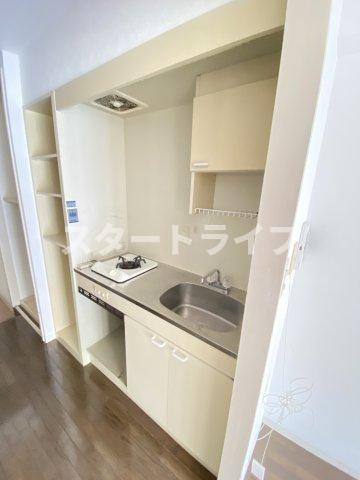大阪市淀川区十三元今里２丁目の賃貸マンションのキッチン