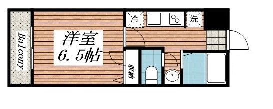 メゾン・ド・エルの間取り|間取りです。